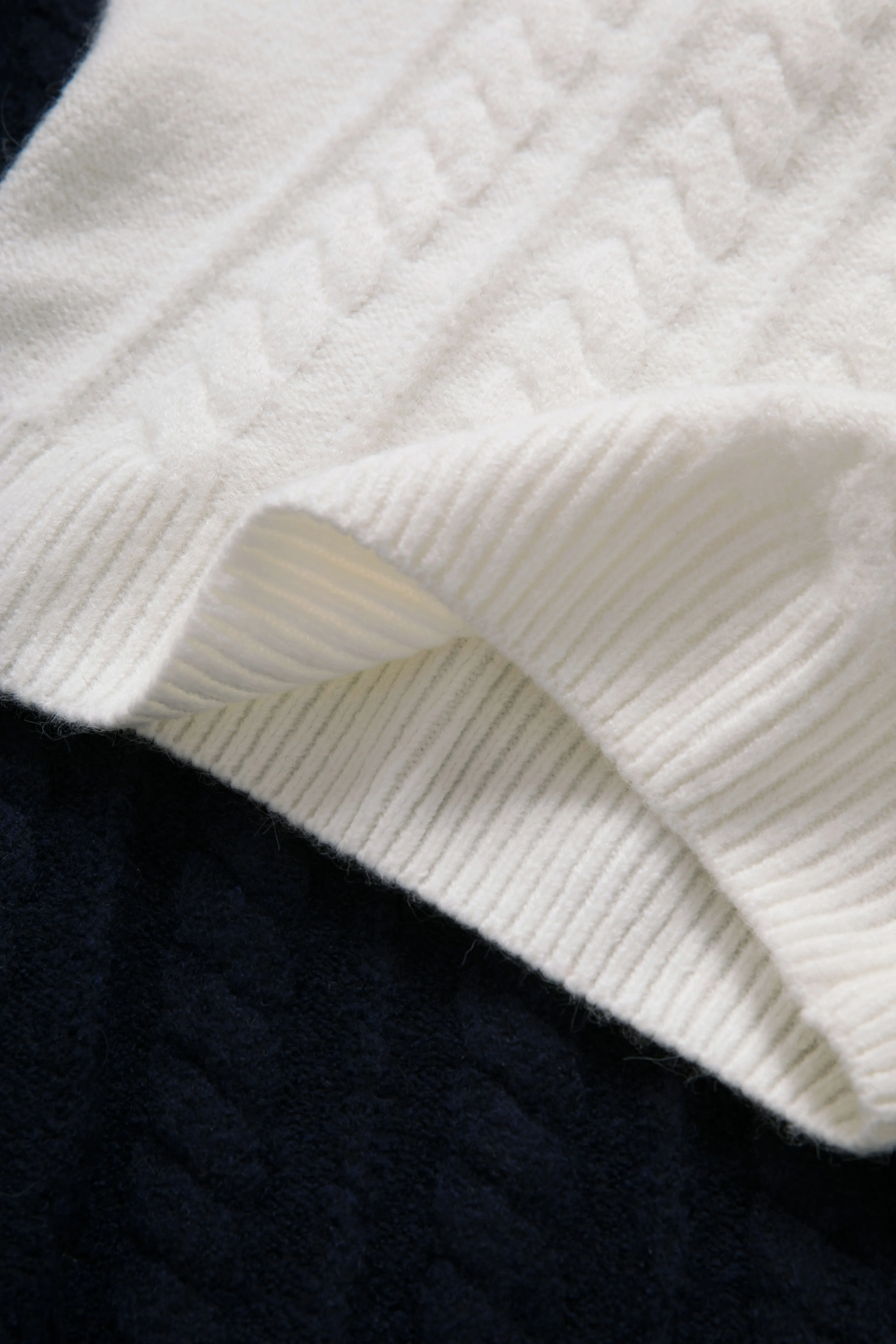 Woolen Cable Knit Sweater