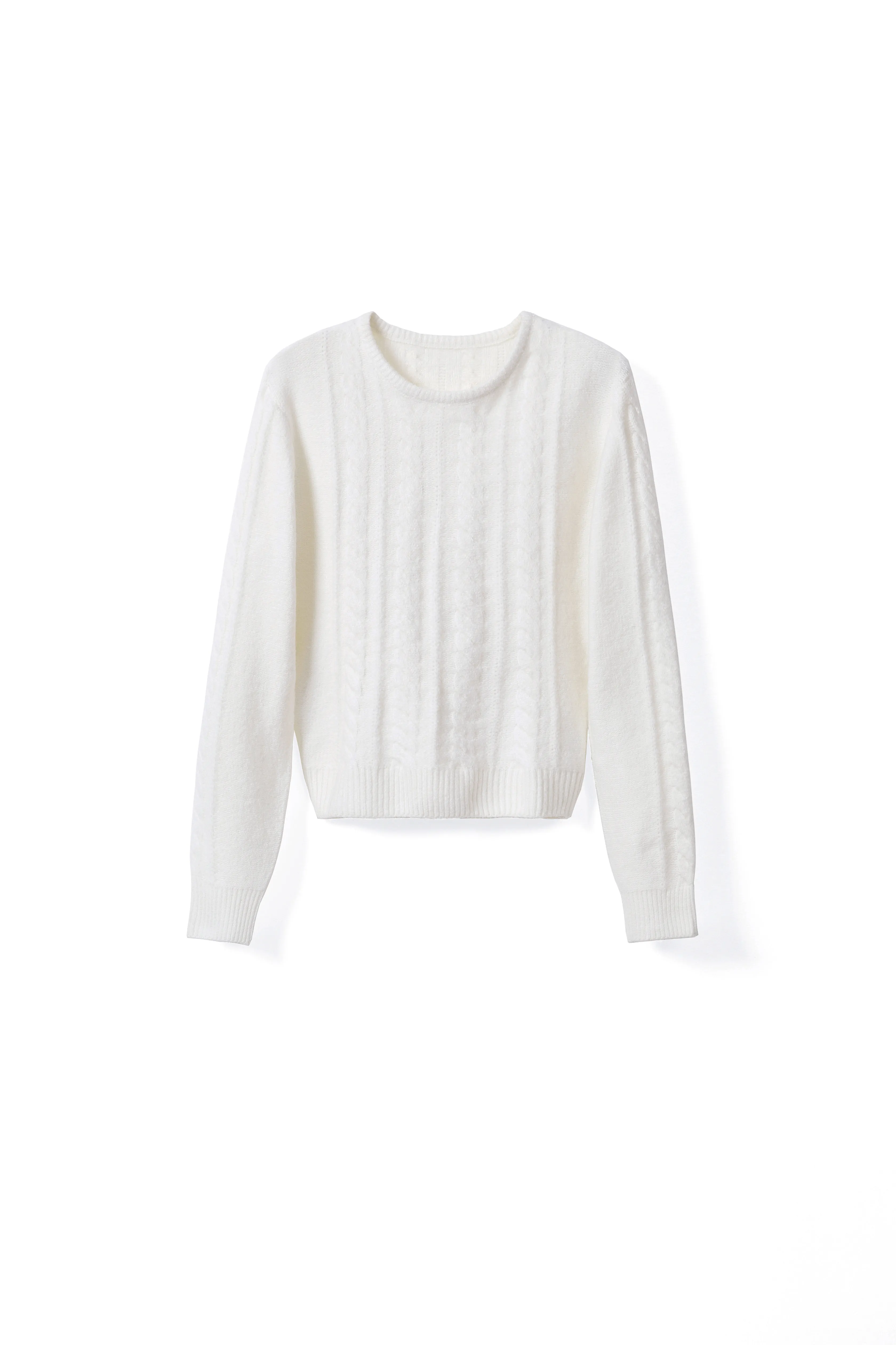 Woolen Cable Knit Sweater