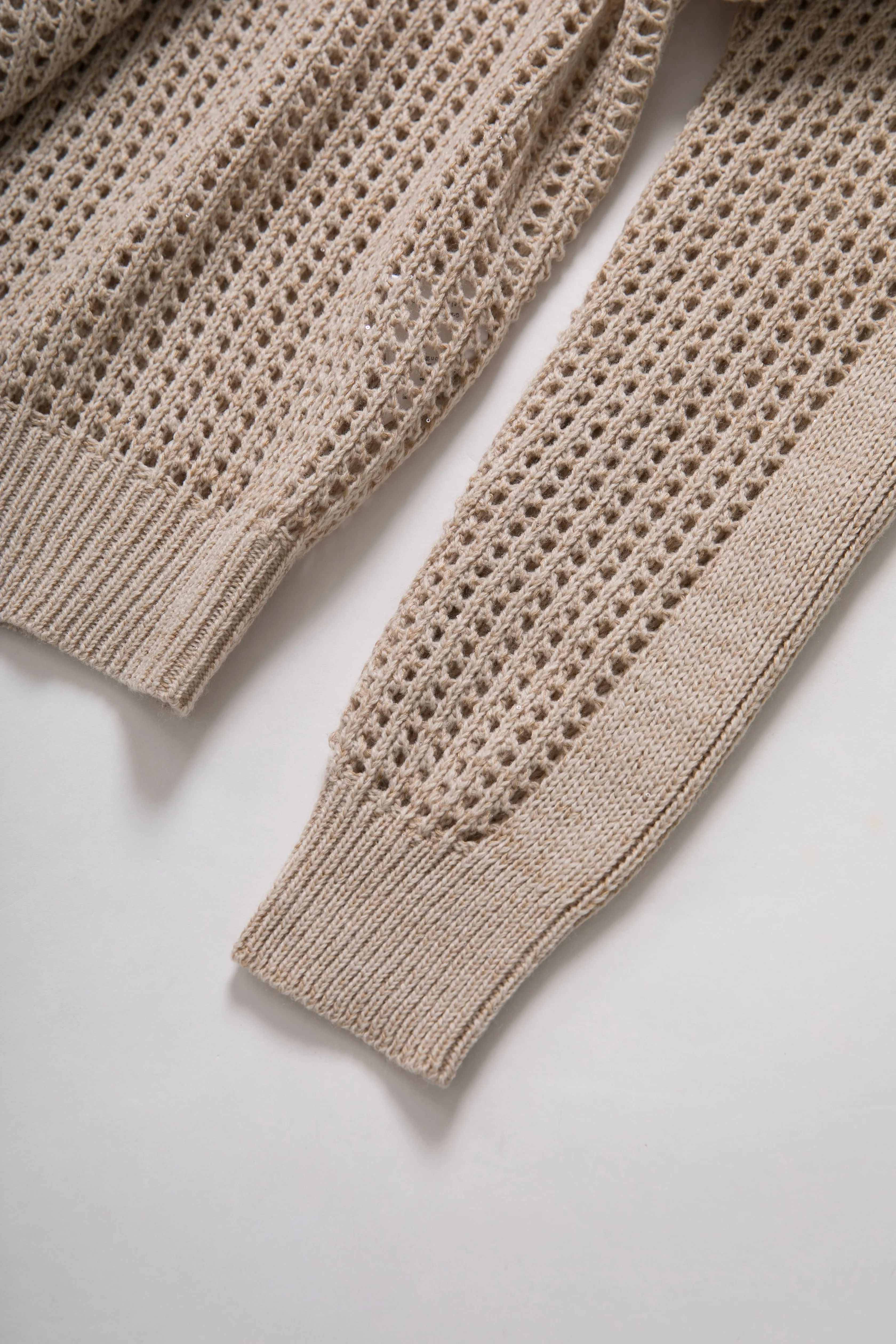 Woolen Hollow Out Sweater