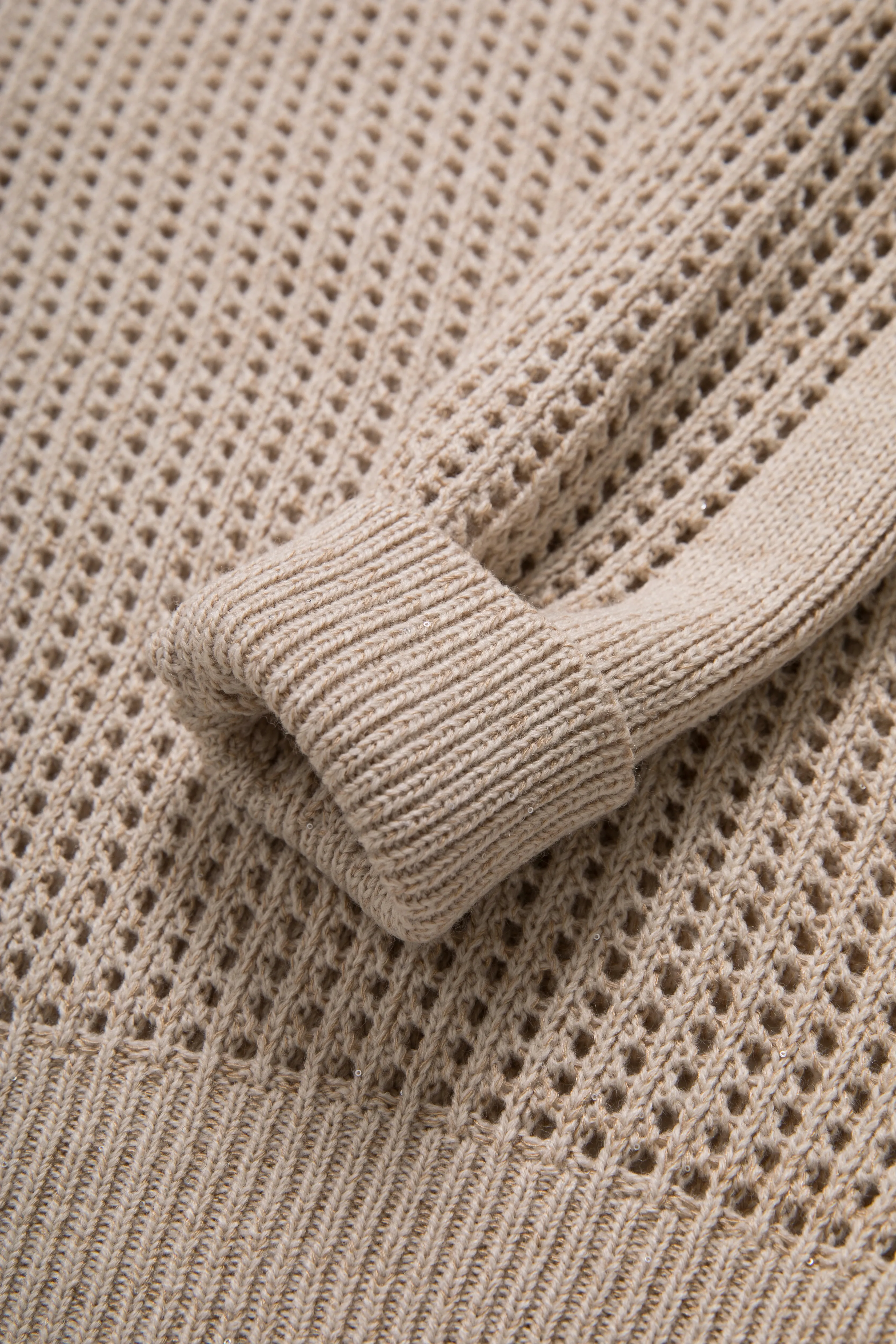 Woolen Hollow Out Sweater